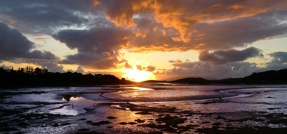 omgeving Polranny, Clew Bay sunset, east side 960x450