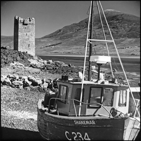 polranny mountain as seen from Derreens, Achill Island