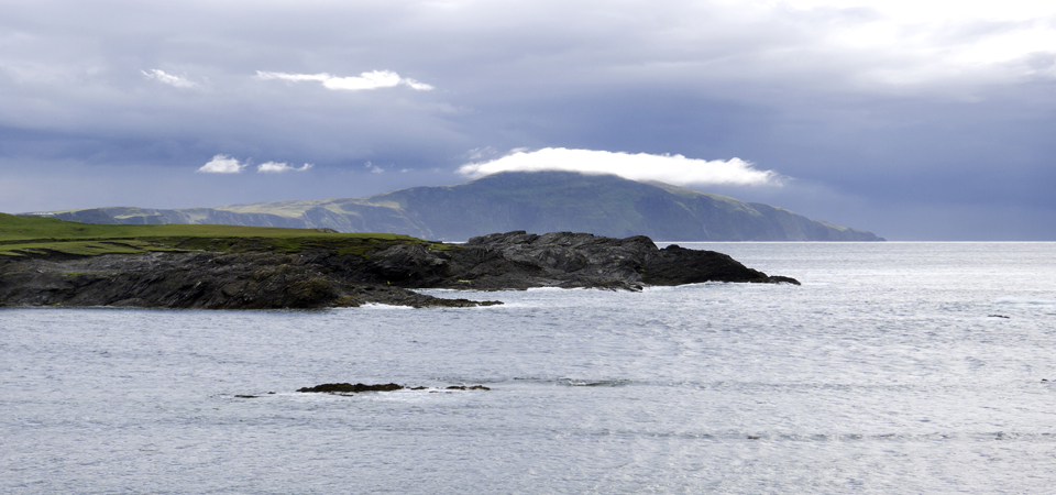Atlantic with Clare Island in Clew Bay, ©www.anniewrightphotography.com
