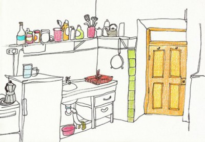 keukenblok door Odette Muijsers