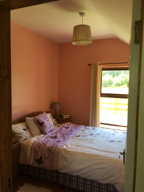 bedroom with double bed.