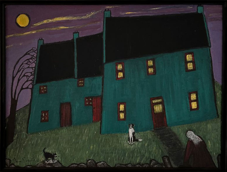 Haunted House schilderij Joan Scanlon